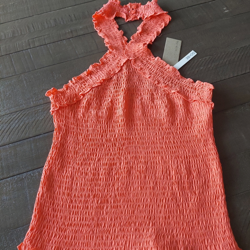 DO+BE Tank Top brand new orange  size M